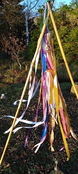 Handfasting ribbons